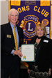 Mayor Burdette Presents 75th Anniversary Certificate of Recognition