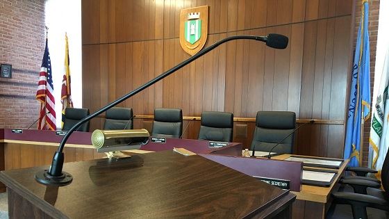 Public Hearing Podium Photo