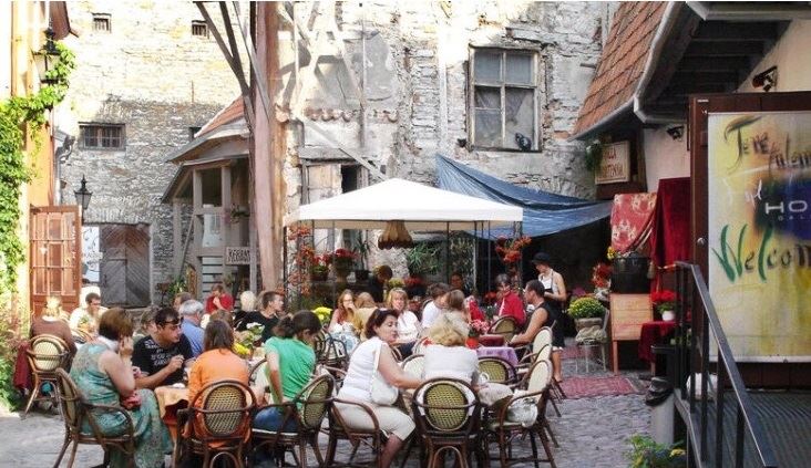 EstoniaEstonians enjoy a collective culture - and that includes sharing food and drink. (Rick Steves