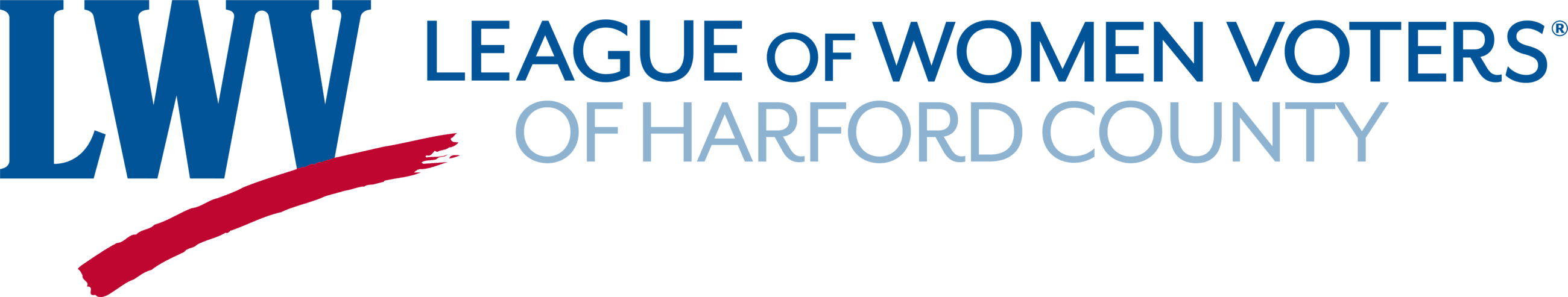 League of Women Voters Harford County Logo Opens in new window